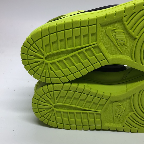 Mens Nike Dunk Hi/Ambush Green/Black CU7544-300 USED R Mark inside Sz 7.5 - Picture 8 of 10